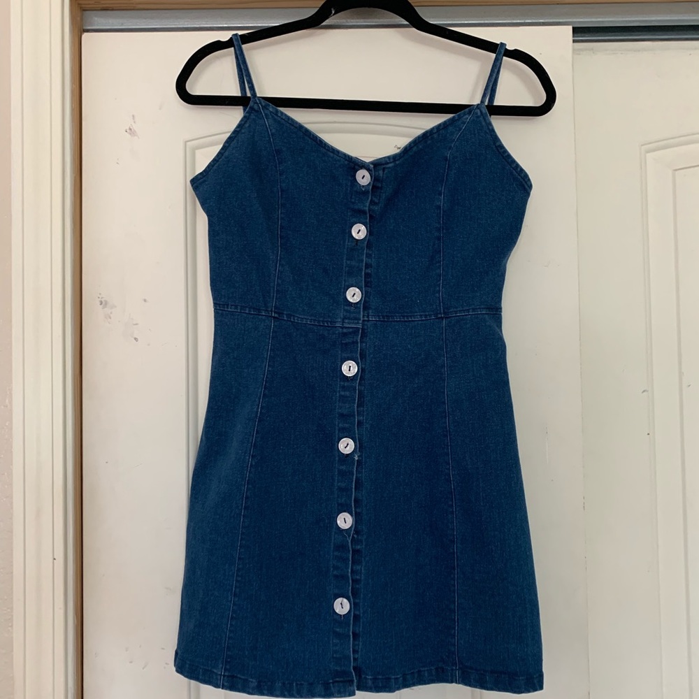 Denim dress